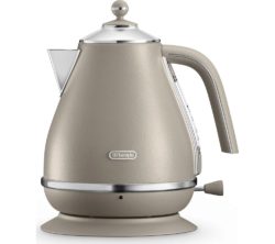 DELONGHI Elements KBOE3001.BG Jug Kettle - Beige